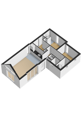 Plattegrond - Zeedijk 24-204, 4504 PN Nieuwvliet - FotoXperience-Woningfotografie-Appartement - 3D.png